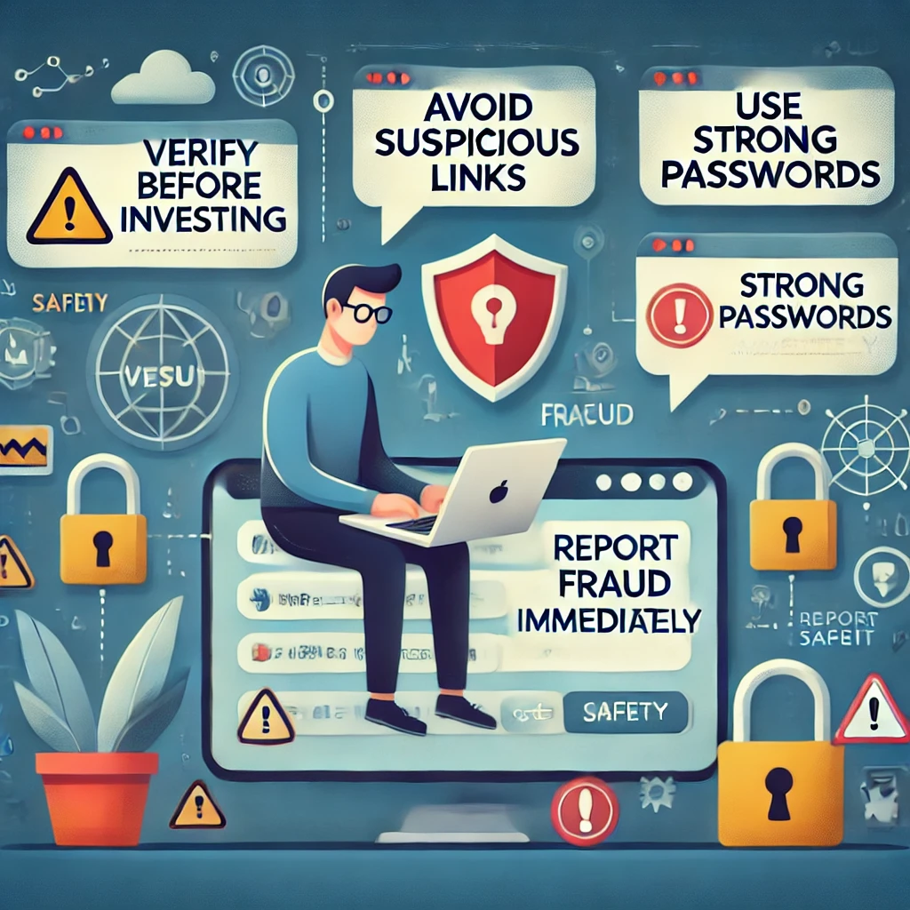 How do you avoid online fraud? 