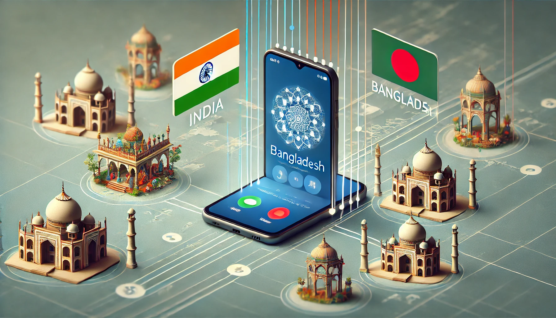 Phone calls in Bangladesh via the imo app